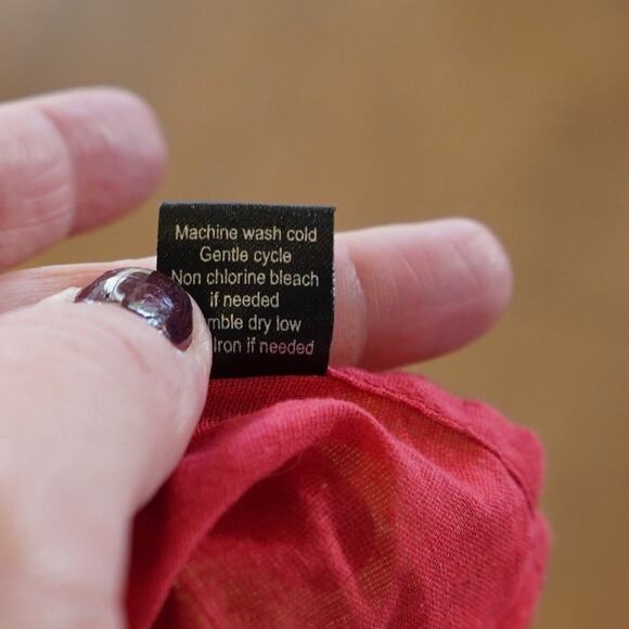 MARC JACOBS red printed scarf Dinosaurs sz O/S - Picture 5 of 5